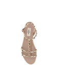 Valentino Garavani Beige Rubber Flat Sandals