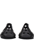 Alaïa Black Leather Ballet Flats