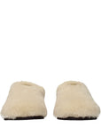 Prada Beige Fur Slippers