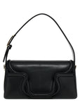 Valentino Garavani Black Leather Shoulder Bag
