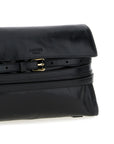 Moschino Black Leather Crossbody Bag