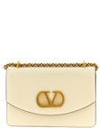 Valentino Garavani White Calfskin Shoulder Bag