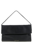 Elisabetta Franchi Black Calfskin Shoulder Bag