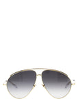 Gucci Gold Metal Sunglasses