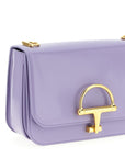 Gucci Purple Calfskin Shoulder Bag