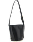 Jil Sander Black Calfskin Shoulder Bag