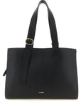 Jil Sander Black Calfskin Tote Bag