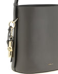 Furla Gray Calfskin Shoulder Bag