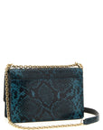 Furla Blue Goatskin Crossbody Bag