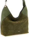 Furla Bicolor Calfskin Shoulder Bag