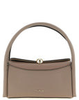 Furla Gray Calfskin Handbag