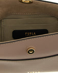 Furla Gray Calfskin Handbag