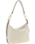 Furla White Calfskin Shoulder Bag