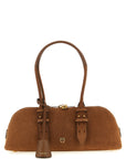 PINKO Brown Cowhide Shoulder Bag