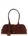 PINKO Bordeaux Cowhide Shoulder Bag
