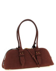 PINKO Bordeaux Cowhide Shoulder Bag