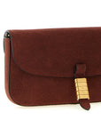 PINKO Bordeaux Cowhide Shoulder Bag