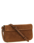 PINKO Brown Cowhide Shoulder Bag