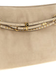 PINKO Beige Cowhide Shoulder Bag