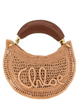 Chloé Multicolor Raffia Handbag