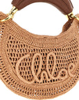 Chloé Multicolor Raffia Handbag