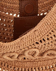 Chloé Multicolor Raffia Handbag