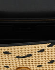 PINKO Beige Cowhide Crossbody Bag