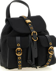 PINKO Black Polyamide Backpack