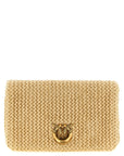 PINKO Beige Polypropylene Clutch Bag