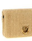 PINKO Beige Polypropylene Clutch Bag