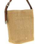 PINKO Beige Cowhide Shoulder Bag