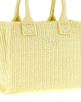 PINKO Bicolor Polypropylene Tote Bag