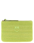 PINKO Bicolor Polypropylene Clutch Bag