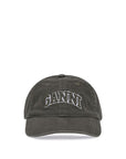 Ganni Bicolor Cotton Cap (Baseball Hat)
