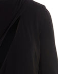 Versace Black Viscose Short Dress