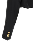 Palm Angels Black Polyester Blazer