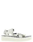 Palm Angels Bicolor Polyester Flat Sandals