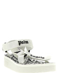 Palm Angels Bicolor Polyester Flat Sandals
