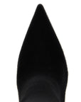 RENE CAOVILLA Black Leather Over The Knee
