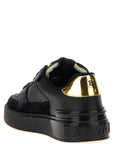 Balmain Black Calfskin Sneakers