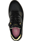 Balmain Black Calfskin Sneakers