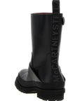 Stella McCartney Black Polyester Ankle Boots