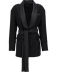 Max Mara Black Viscose Blazer