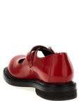 Moschino Multicolor Calfskin Flats