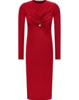 Versace Multicolor Viscose Midi Dress