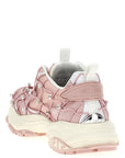 Versace Multicolor Polyester Athletic Sneakers