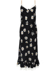 Moschino Black Silk Midi Dress