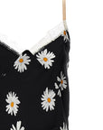 Moschino Black Silk Midi Dress