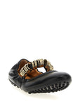 Tod's Black Lamb Leather Ballet Flats