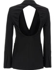 Max Mara Black Viscose Blazer